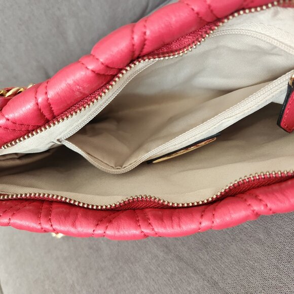 RED Valentino, satchel bag, Red Chevron quilting - Picture 10 of 16